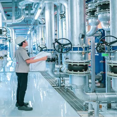 Sala de máquinas de refrigeración